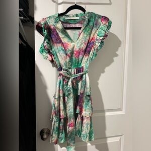 Marie Oliver Emery Dress - Berry Blossom Size XXS